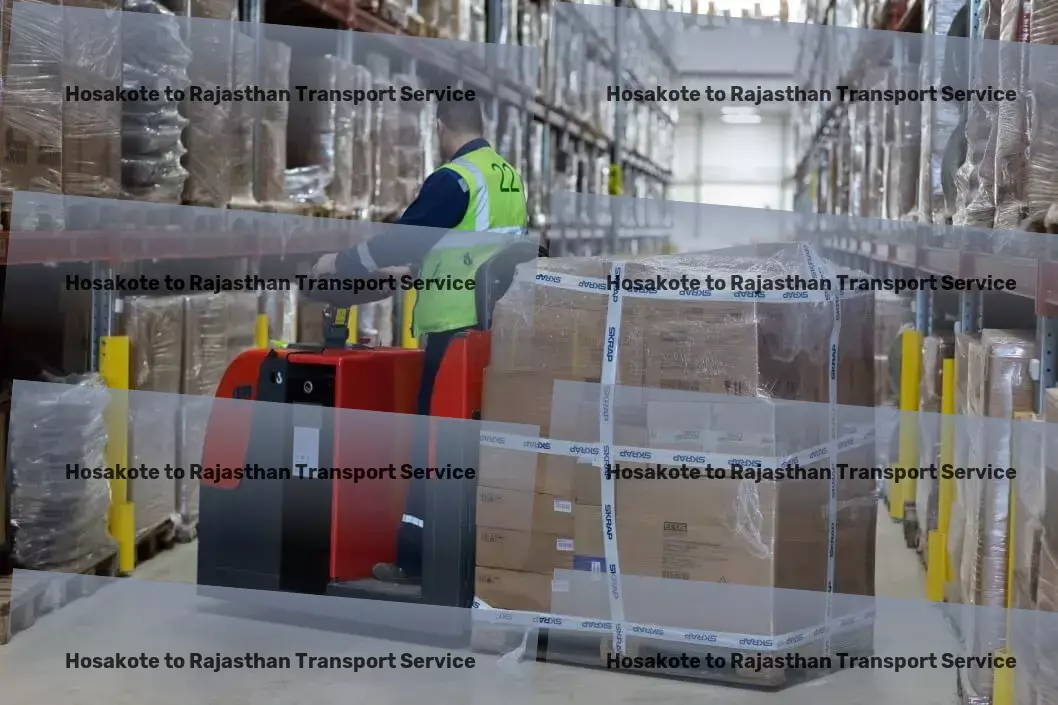 Hosakote to Rajasthan Transport Refrigerated transport services