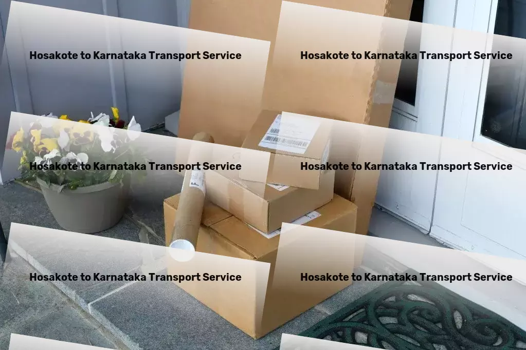 Hosakote to Karnataka Transport Cargo and freight company