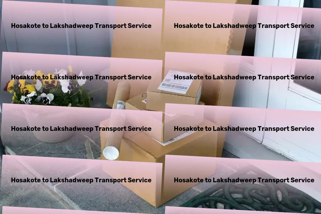 Hosakote to Lakshadweep Transport Quick goods services