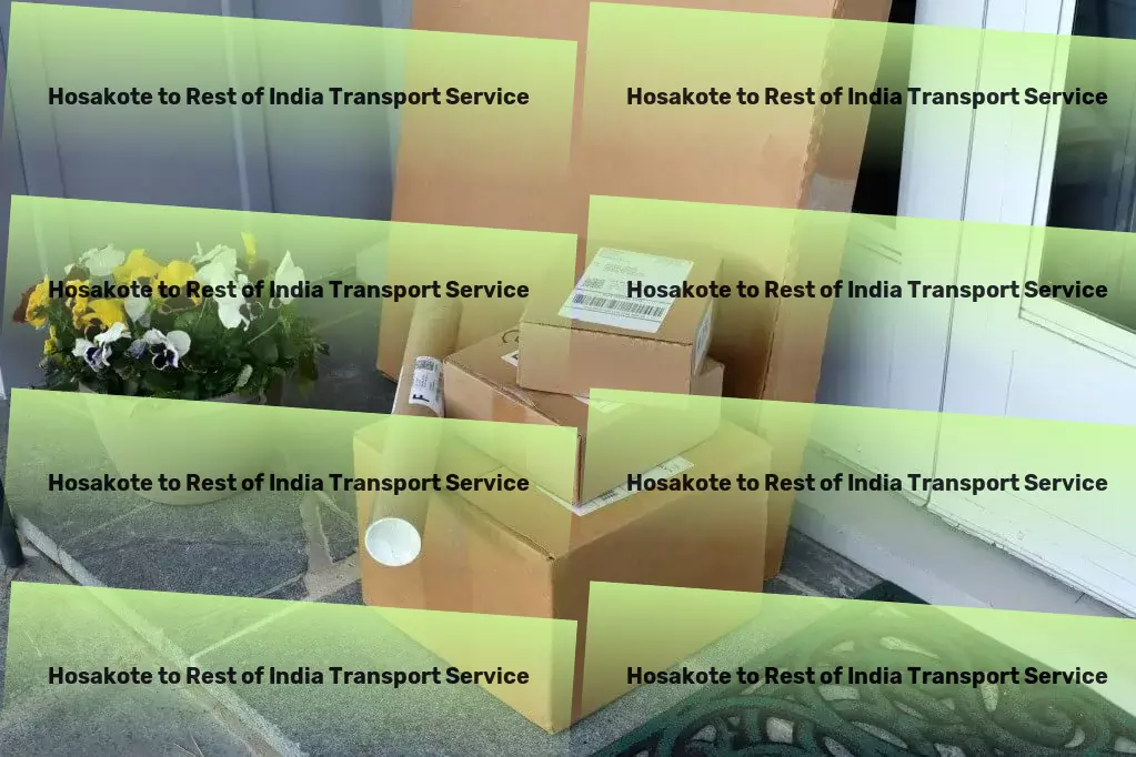 Hosakote to Rest Of India Transport Express bulk transport