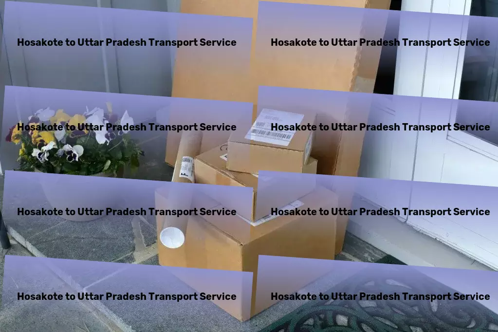 Hosakote to Uttar Pradesh Transport Quick goods logistics