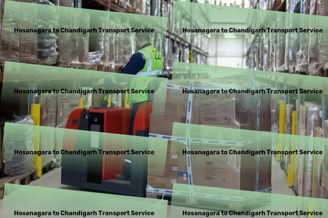 Hosanagara to Chandigarh Transport Redefining what it means to be organized! - Local parcel delivery