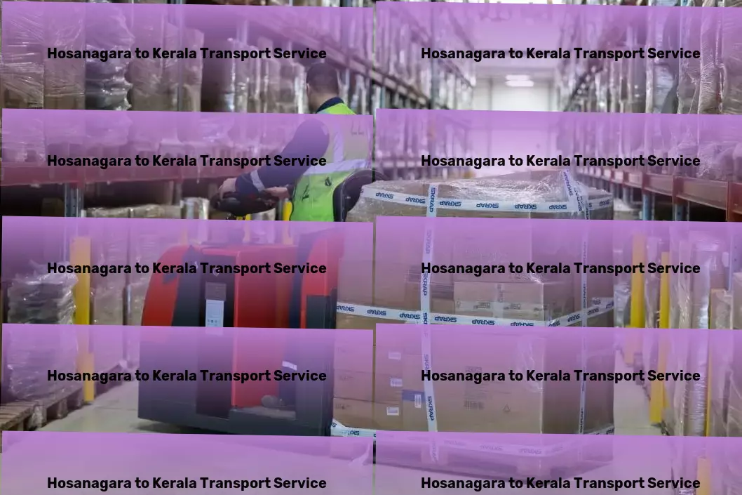 Hosanagara to Kerala Transport Relocation transport services