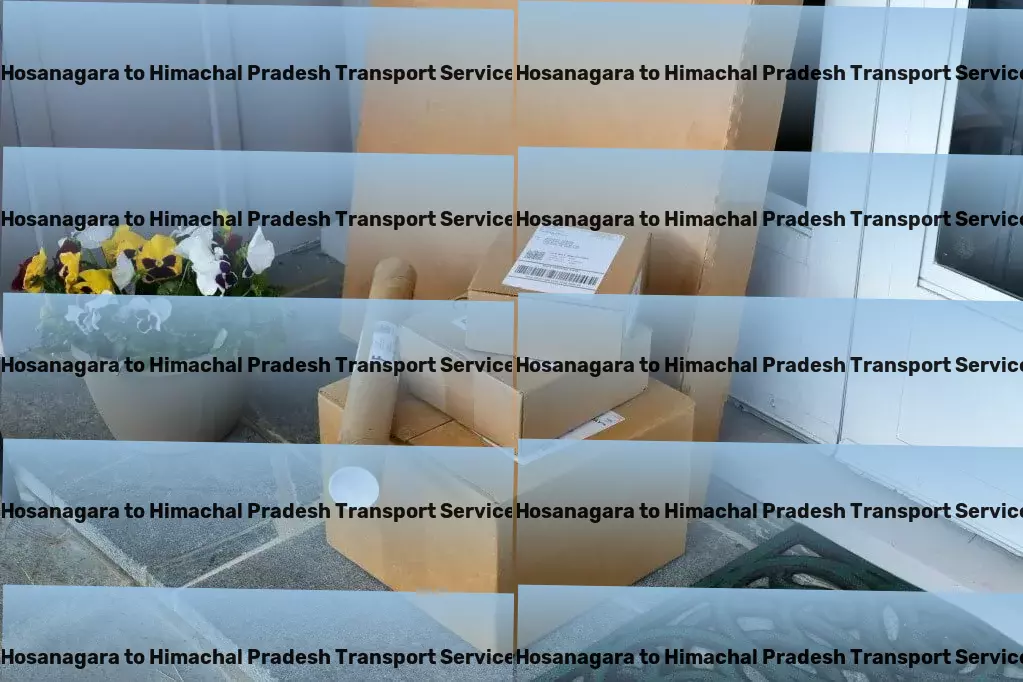 Hosanagara to Himachal Pradesh Transport Long-haul cargo delivery