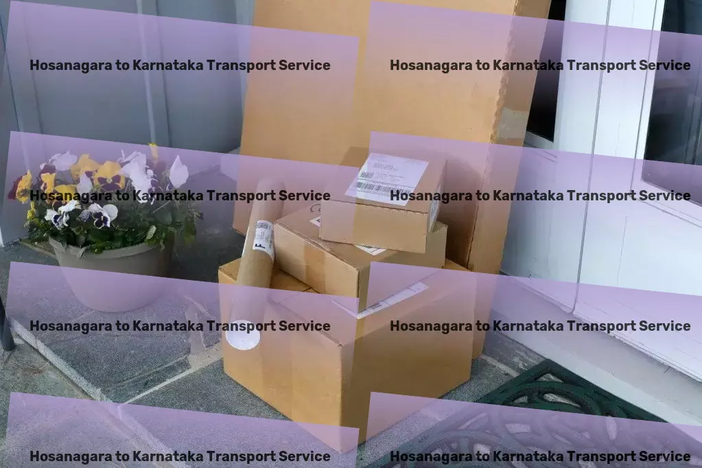 Hosanagara to Karnataka Transport Your best ally in managing daily tasks efficiently! - Logistics and distribution