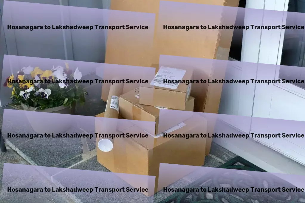 Hosanagara to Lakshadweep Transport Innovative shipping solutions