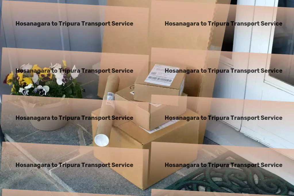 Hosanagara to Tripura Transport Transforming your daily routines with technology! - Bulk transport services