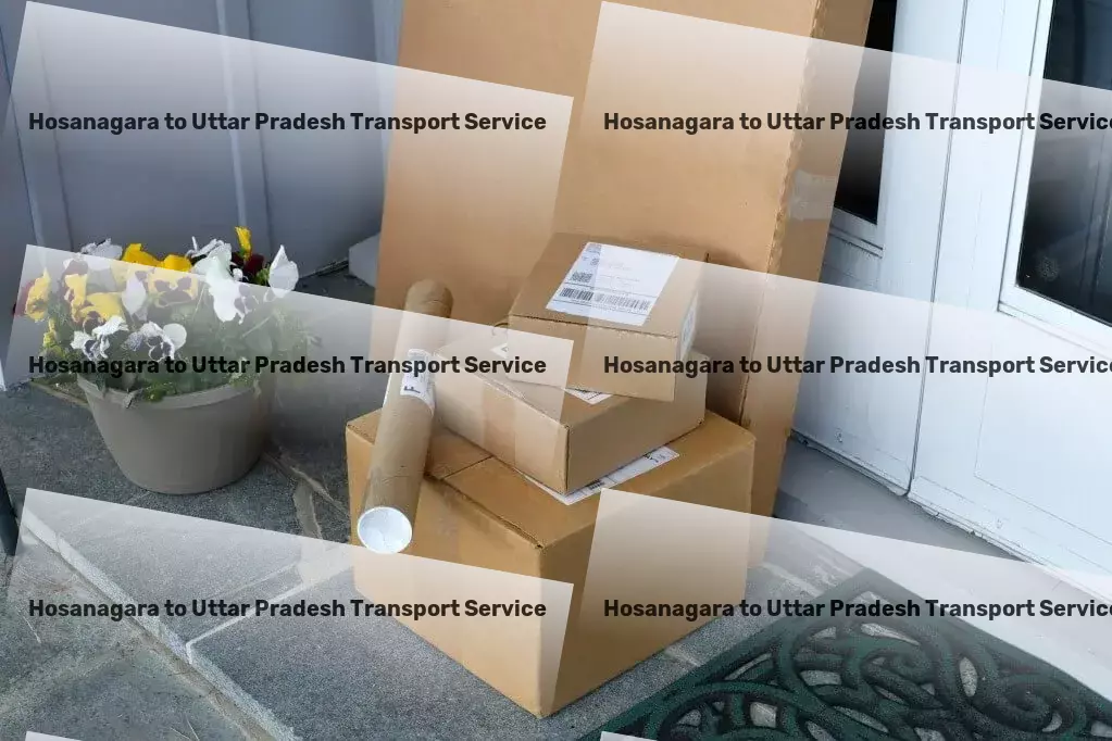 Hosanagara to Uttar Pradesh Transport The ultimate tool for streamlining your life! - Rapid goods operations