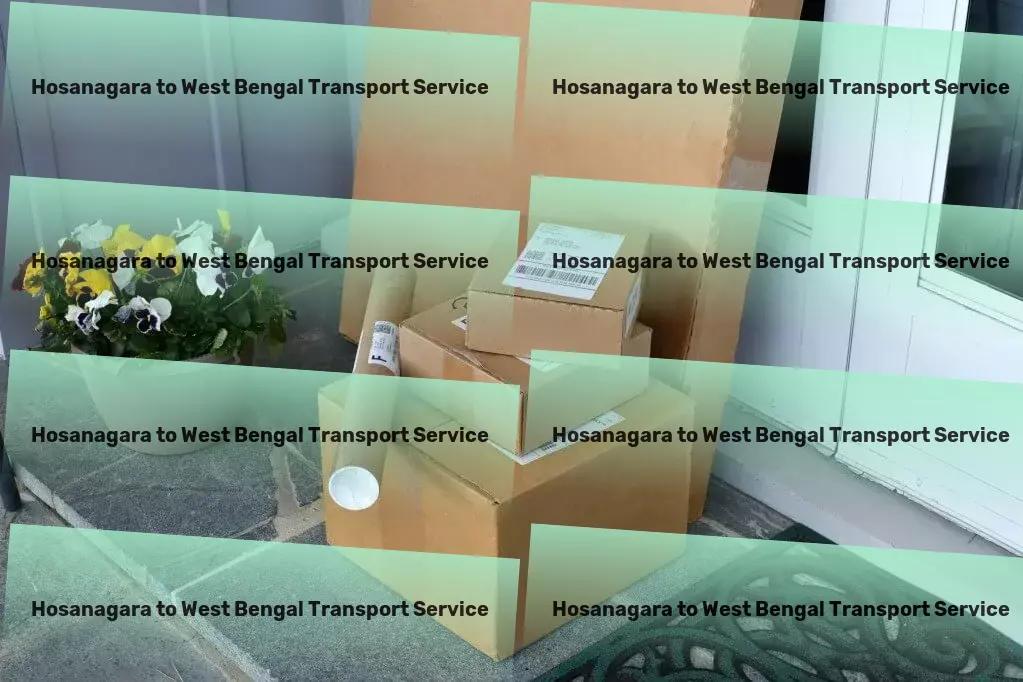 Hosanagara to West Bengal Transport Specialized logistics services